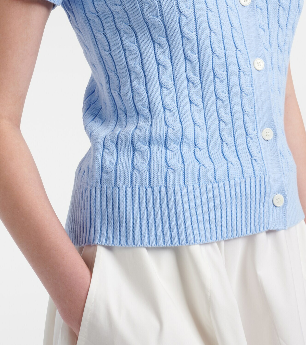 Polo Ralph Lauren Cable-knit cotton cardigan