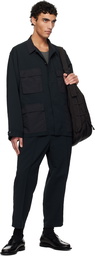 nanamica Black ALPHADRY Utility Jacket