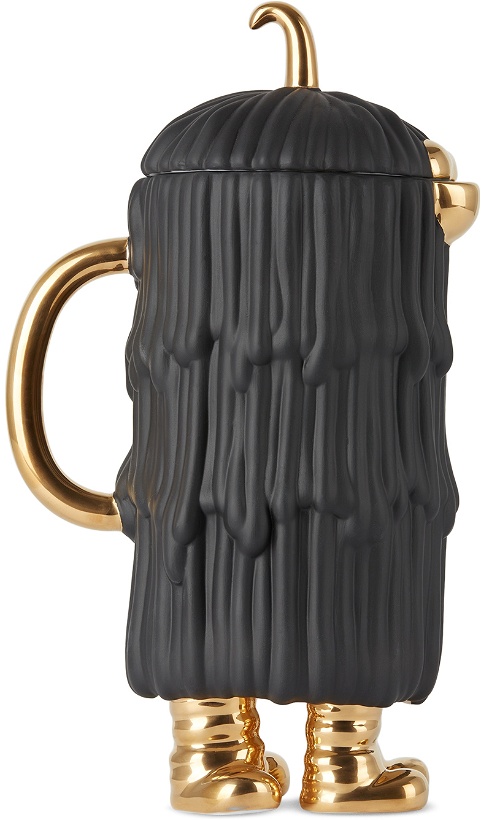 Photo: L'OBJET Black & Gold Haas Brothers Djuna Coffee & Tea Pot, 1.4 L