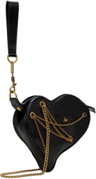 Vivienne Westwood Black Cora AK Heart Bag