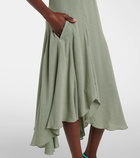 Loewe Paula's Ibiza cotton-blend midi dress