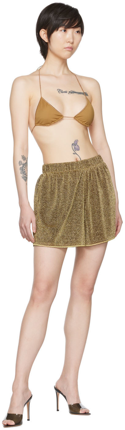 Oséree Gold Lumière Shorts