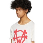 Worstok Off-White Logo Rocker T-Shirt