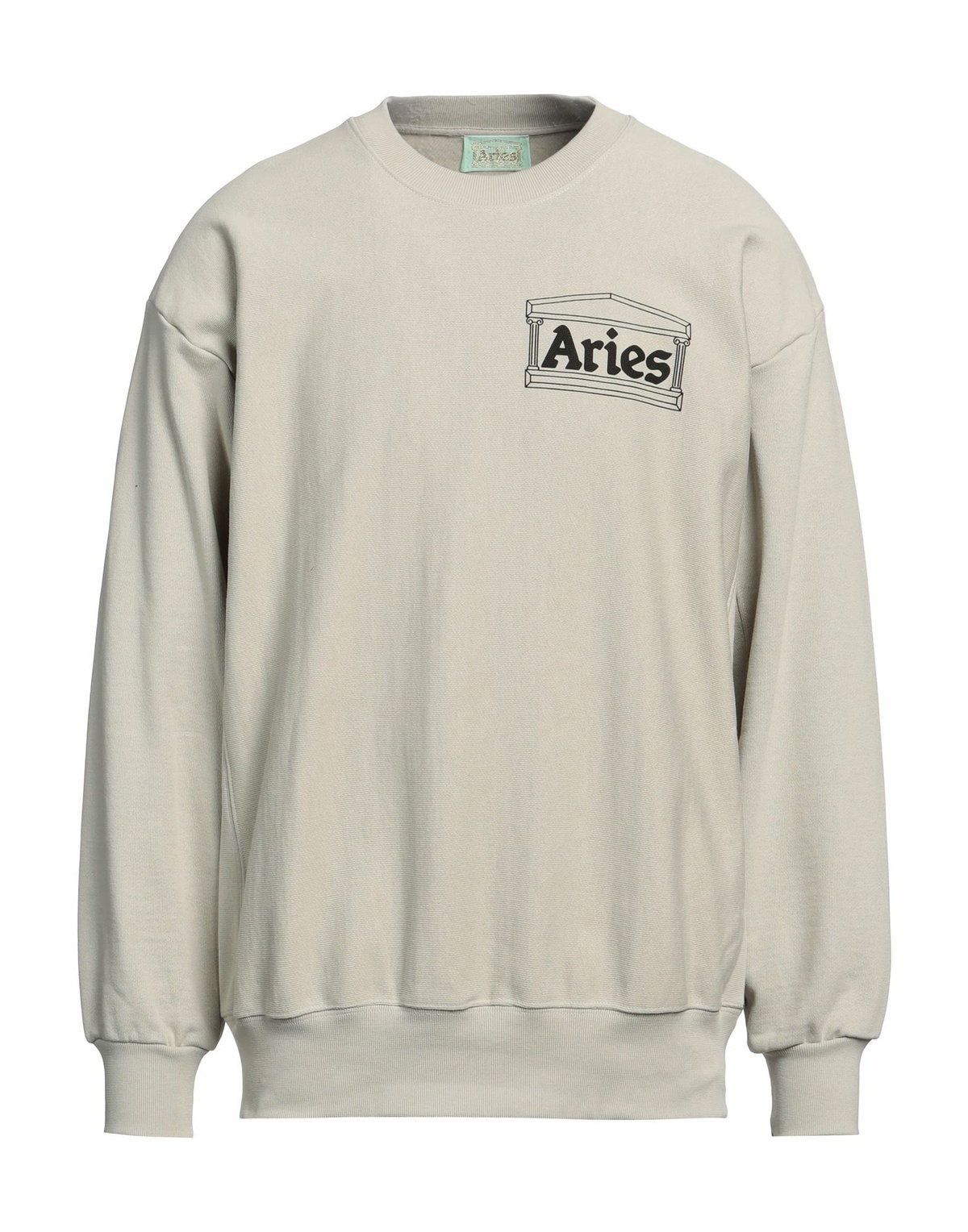 Aries Mens Sweatshirt in Sage green
