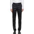 Paul Smith Navy Satin Soho Trousers