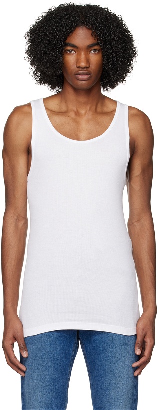 Photo: Calvin Klein Underwear Three-Pack White Tank Tops