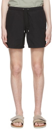 ASPESI Black Polyester Swim Shorts