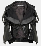Junya Watanabe Faux leather jacket