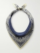 Dunhill - Printed Linen Scarf