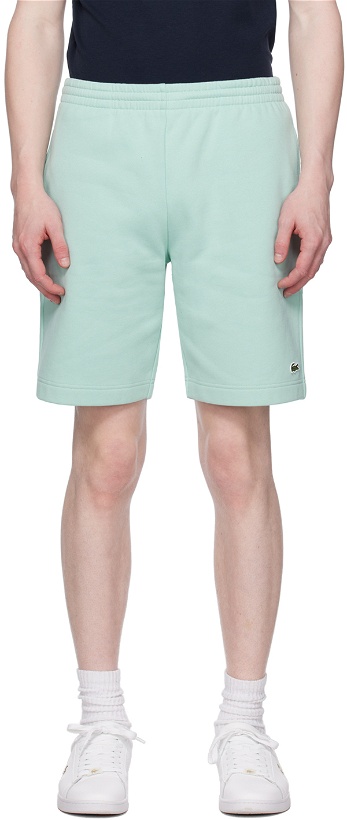Photo: Lacoste Blue Patch Shorts