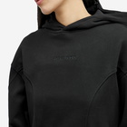 Daily Paper Women's Zoe Open Back Hoodie in Black