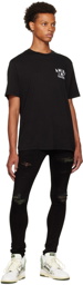 AMIRI Black Cotton T-Shirt