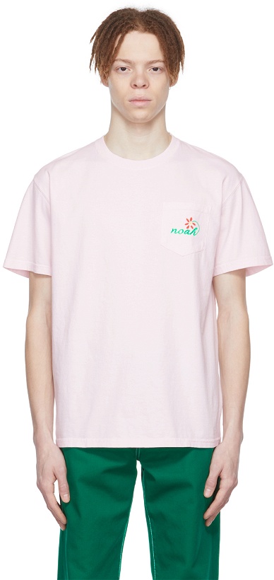 Photo: Noah Pink Cotton T-Shirt