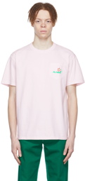 Noah Pink Cotton T-Shirt