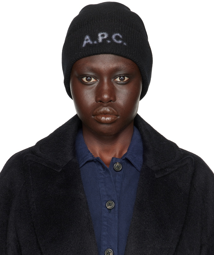 Photo: A.P.C. Black Harry Beanie