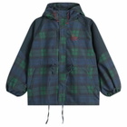 Damson Madder Women's Liu Check Raincoat in Navy