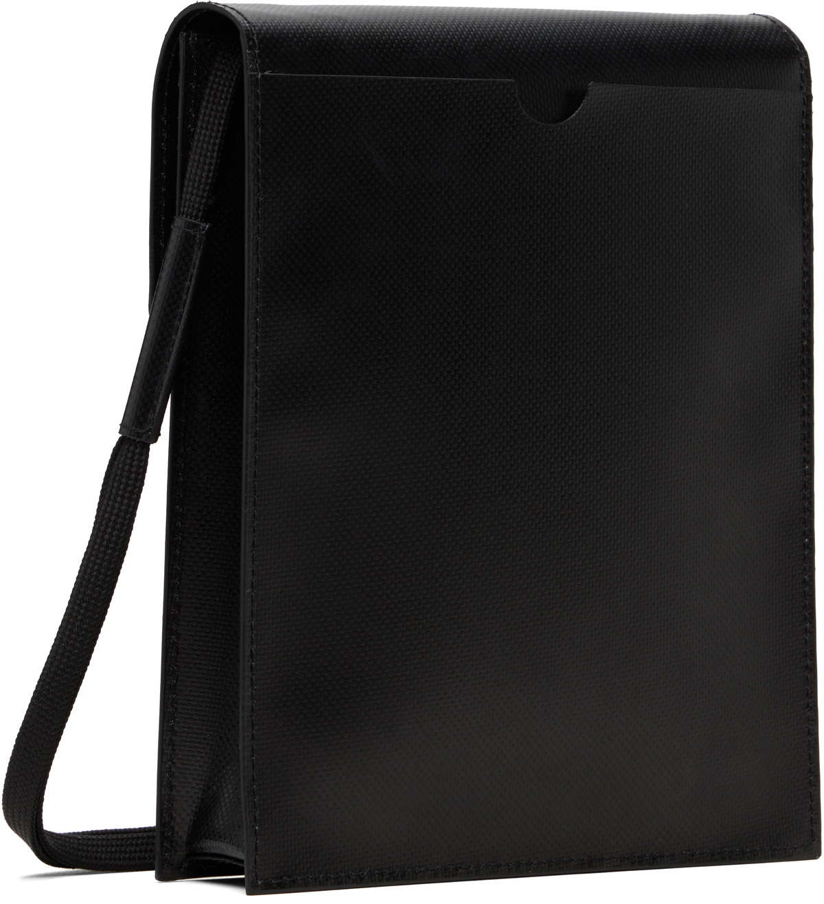 Marni Black Shoelace Strap Crossbody Bag