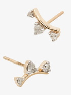 Adina Reyter 14K Yellow Gold Amigos Curve Diamond Earrings