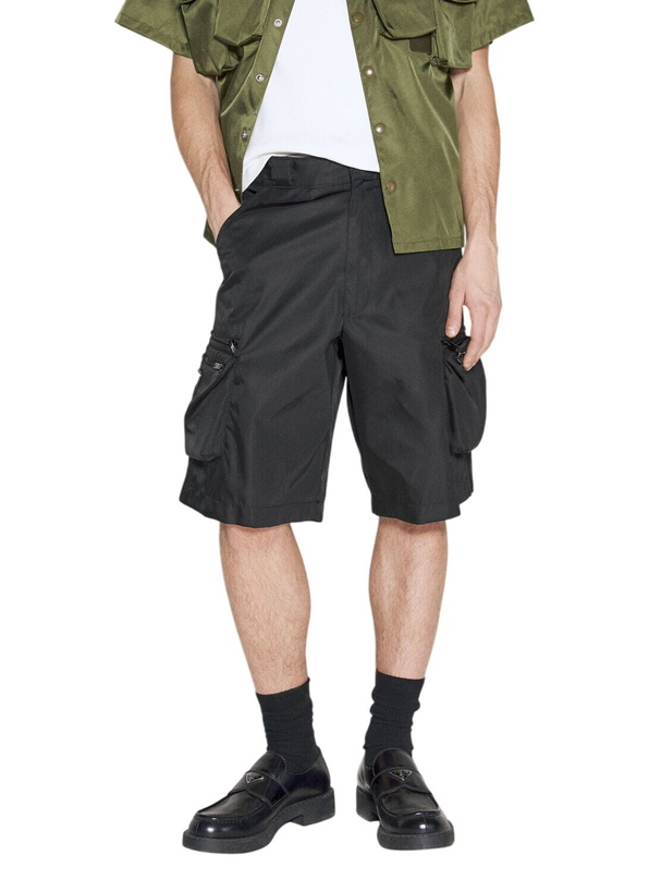 Photo: Prada Re-Nylon Bermuda Shorts