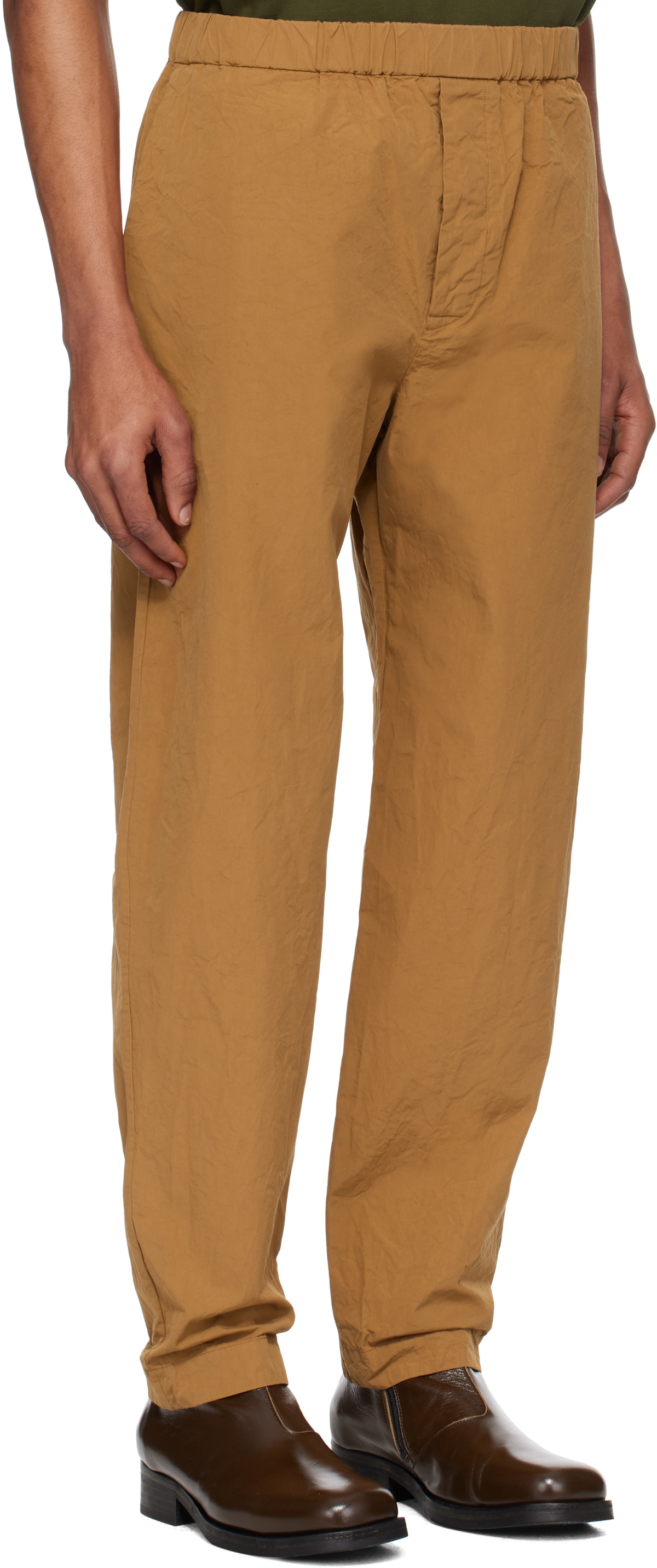 CASEY CASEY Tan Jog Ah Trousers