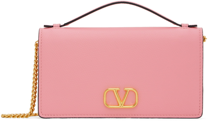 Photo: Valentino Garavani Pink Signature VLogo Chain Bag