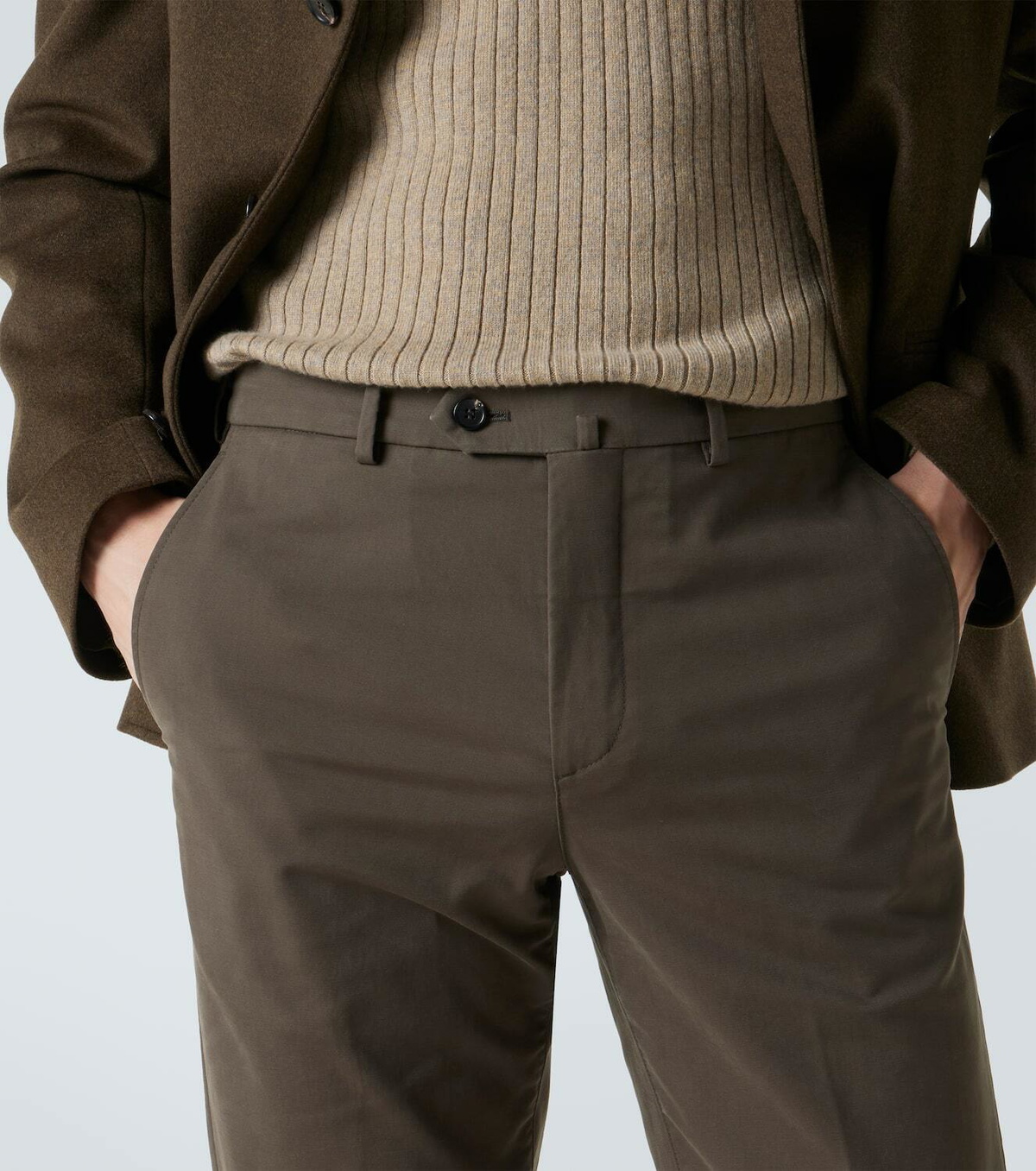 Loro Piana Carlo cotton-blend chinos