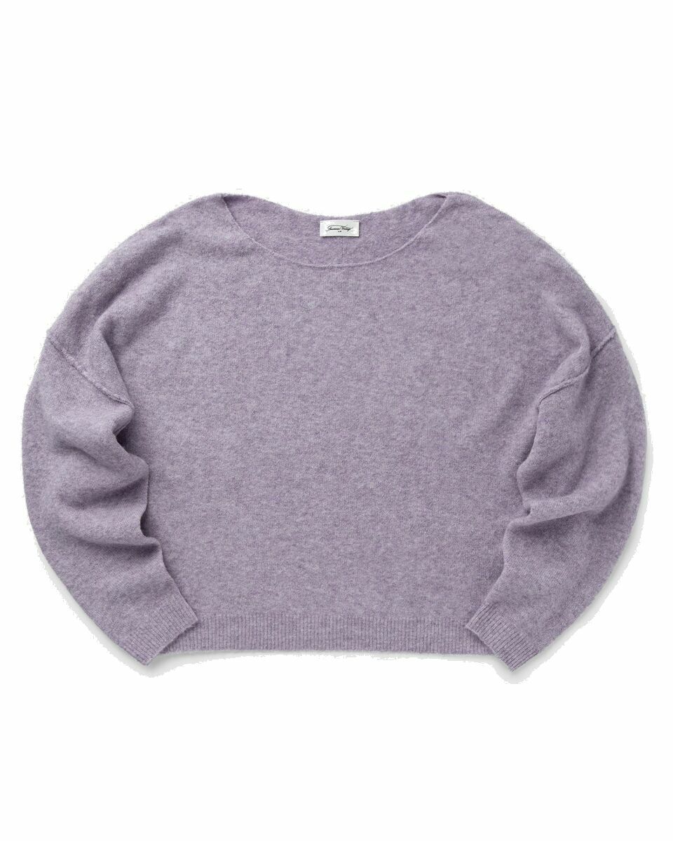 Photo: American Vintage Damsville Knit Purple - Womens - Pullovers