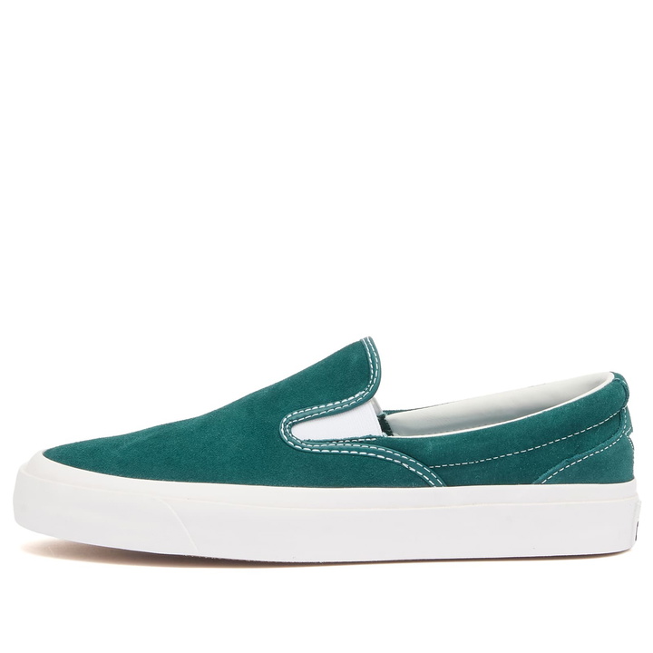 Photo: Converse Men's One Star CC Slip Pro Sneaker in Rubber Plant/White