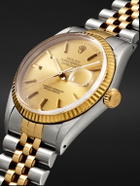 Stephanie Windsor - Rolex Vintage 1986 DateJust Automatic Stainless Steel and 18-Karat Gold Watch, Ref. 16013 (7.75'' wrist)