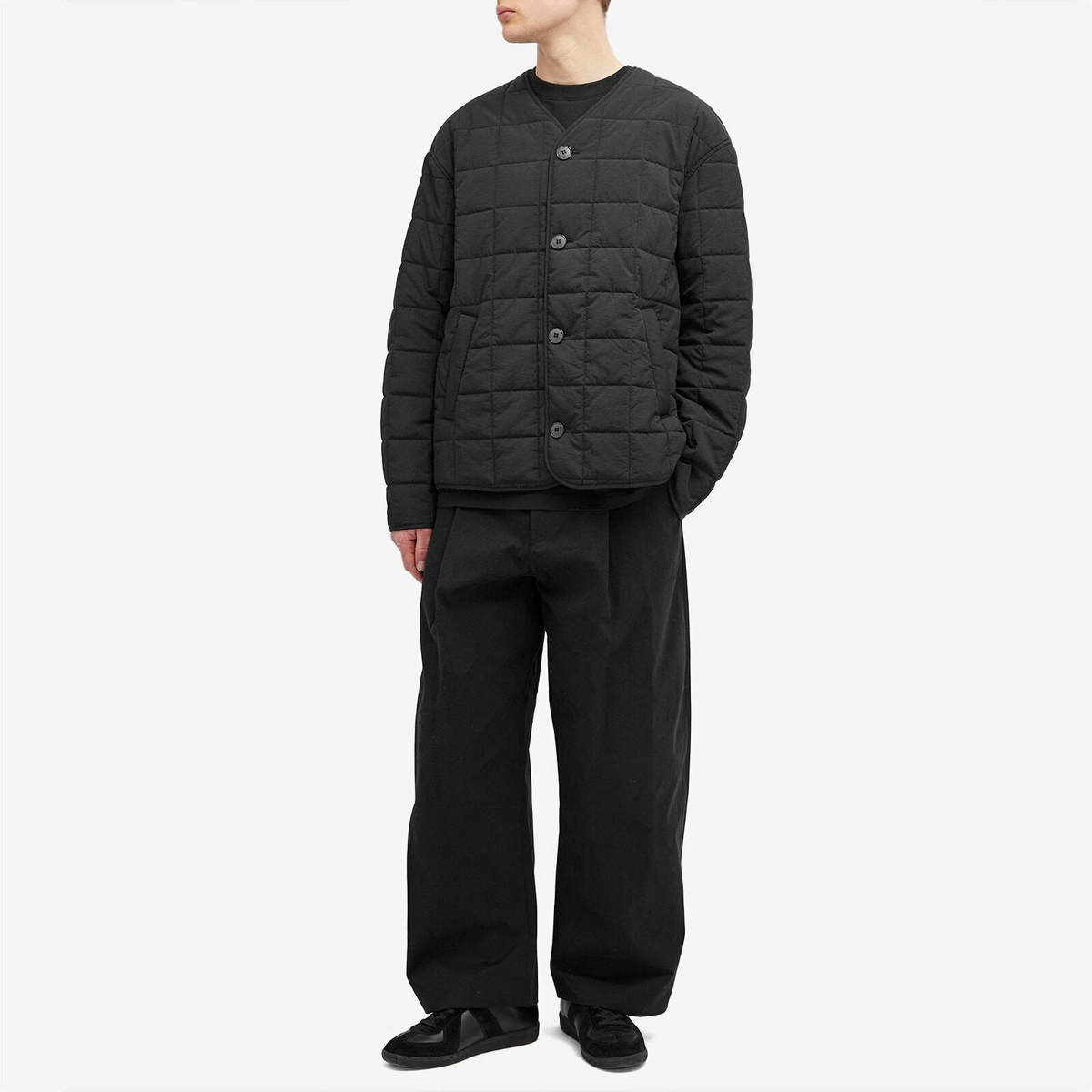 Róhe Men's Padded Liner Jacket in Black
