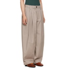 Marni Gray Pleated Trousers