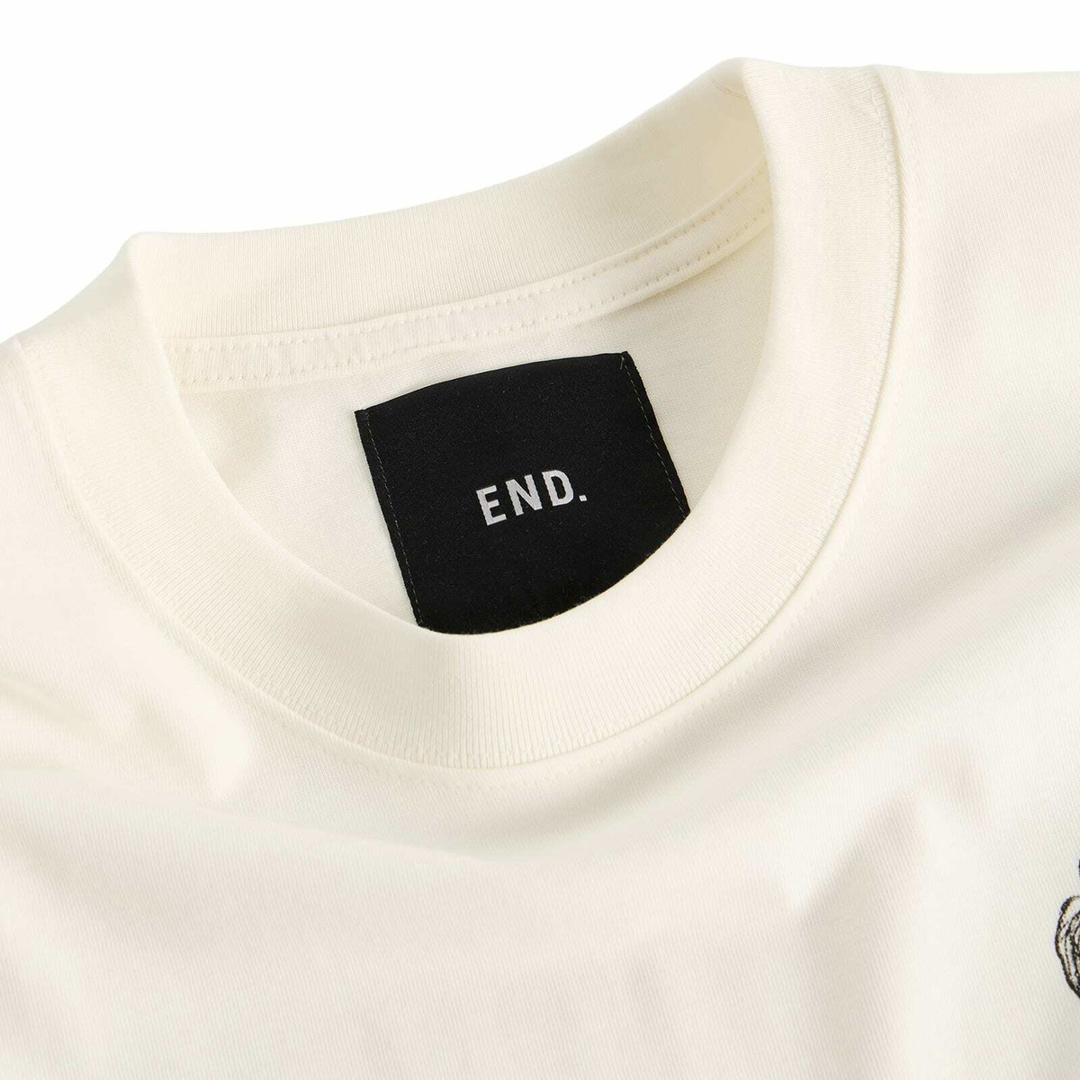 END. Manchester T-Shirt in Ecru
