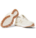 New Balance - 990V4 Suede Sneakers - Men - Cream