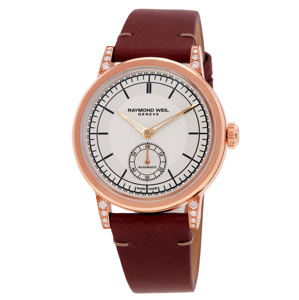 Raymond Weil Millesime Automatic Cream Dial Ladies Watch 2130-C5S-64001