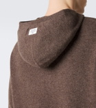 Acne Studios Knitted cashmere-blend hoodie