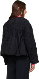 Molly Goddard Black Tora Jacket