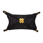 Versace Black Multi Pocket Crossbody Bag