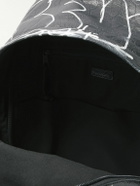 Balenciaga - Explorer Graffiti-Print Textured-Leather Backpack