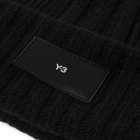 Y-3 Men's Knit Beanie in Black