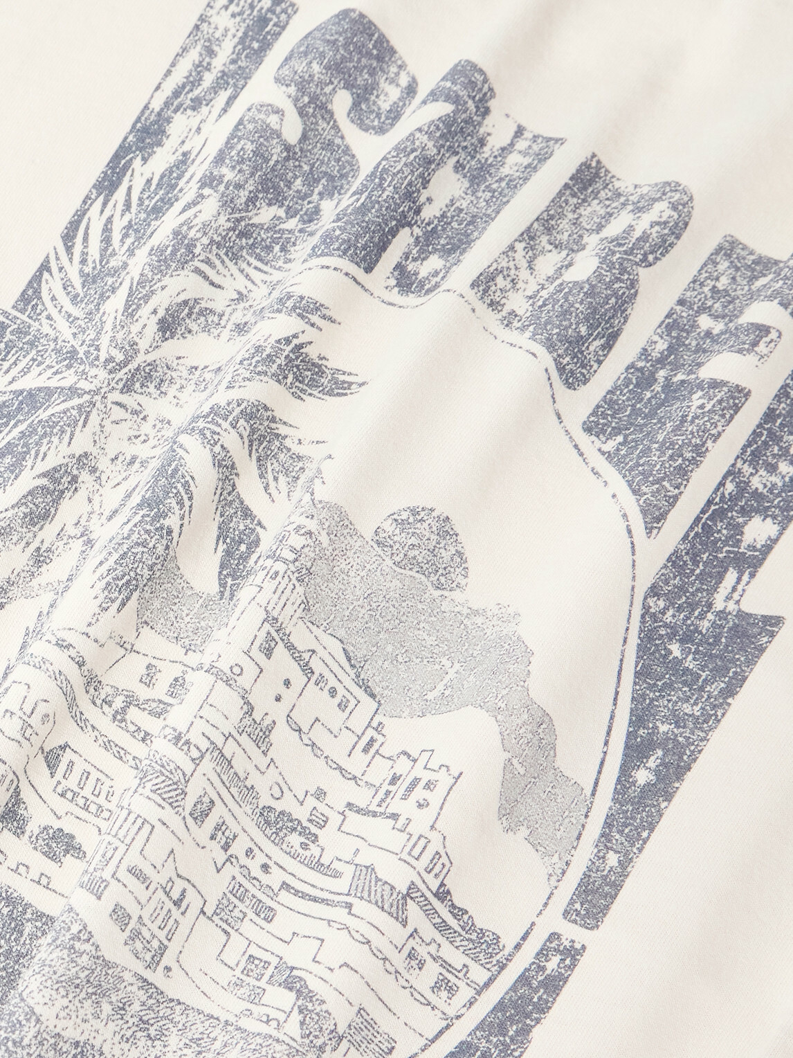 MARANT - Honore Printed Cotton-Jersey T-Shirt - Neutrals