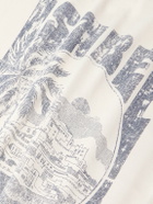 MARANT - Honore Printed Cotton-Jersey T-Shirt - Neutrals
