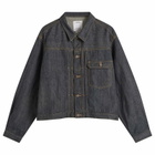 Visvim Men's 02XX Denim Jacket Mud Wash in Indigo