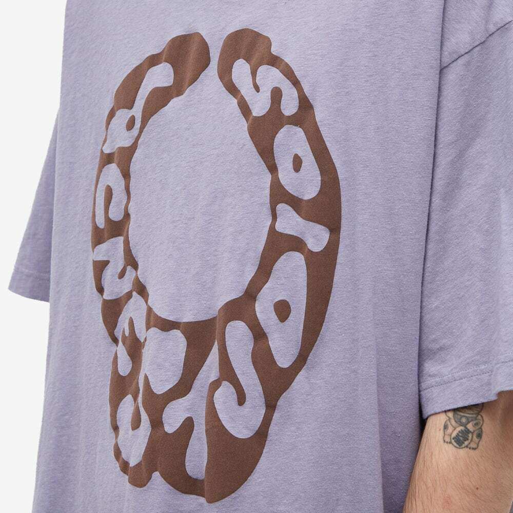 Acne Studios Men's Edlund Logo T-Shirt in Lavender Purple