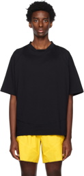 Goldwin 0 Black Paneled T-Shirt