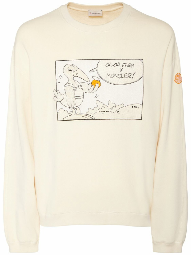 Photo: MONCLER GENIUS Moncler X Gilga Farm Cotton Sweatshirt