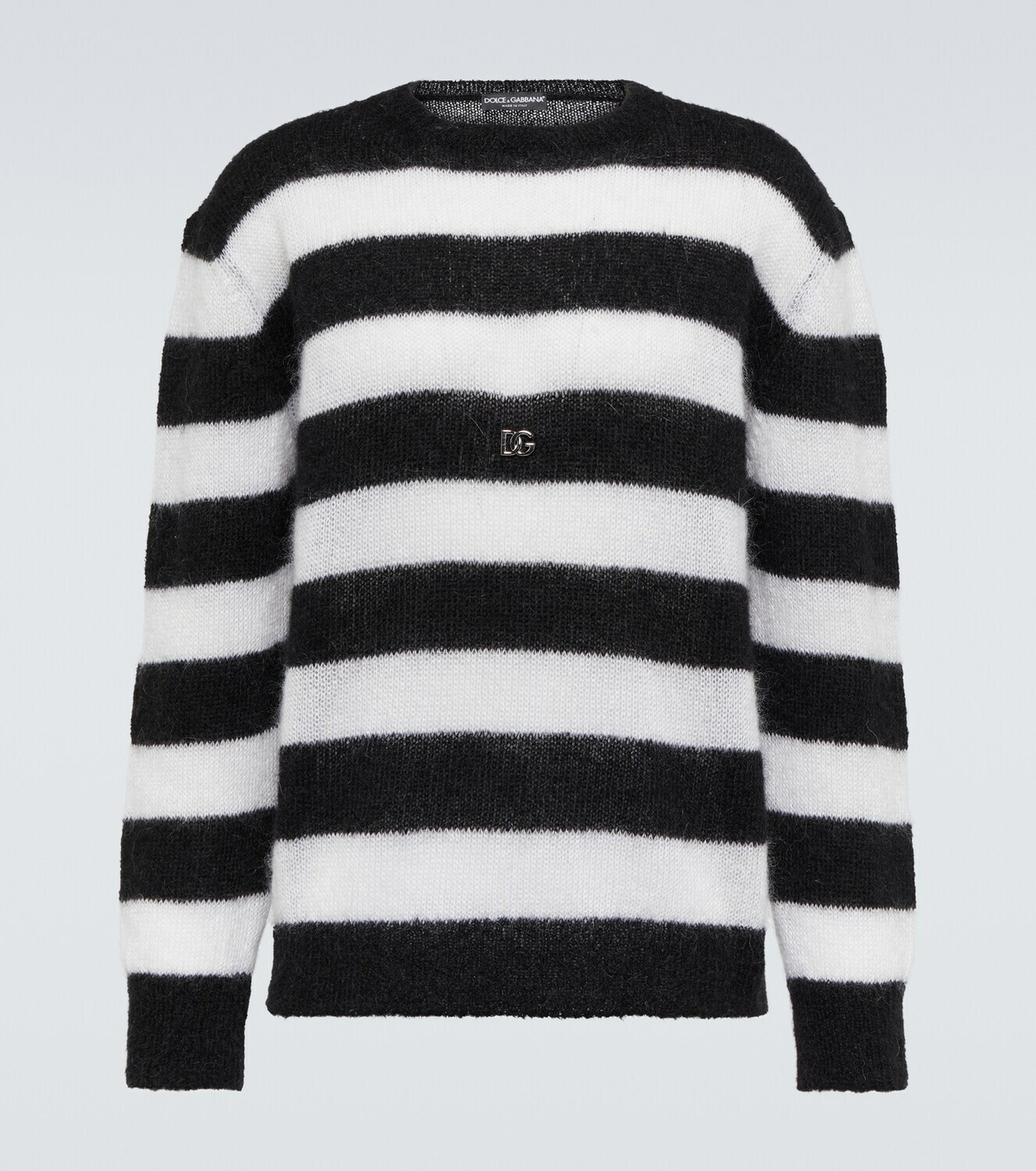 Dolce&Gabbana - Embellished mohair and wool-blend sweater Dolce & Gabbana