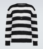 Dolce&Gabbana - Embellished mohair and wool-blend sweater