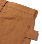 Bottega Veneta - Slim-Fit Cotton-Canvas Trousers - Brown