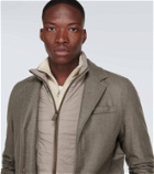 Herno Convertible wool and cashmere blazer