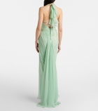 Maria Lucia Hohan Milagros halterneck gown